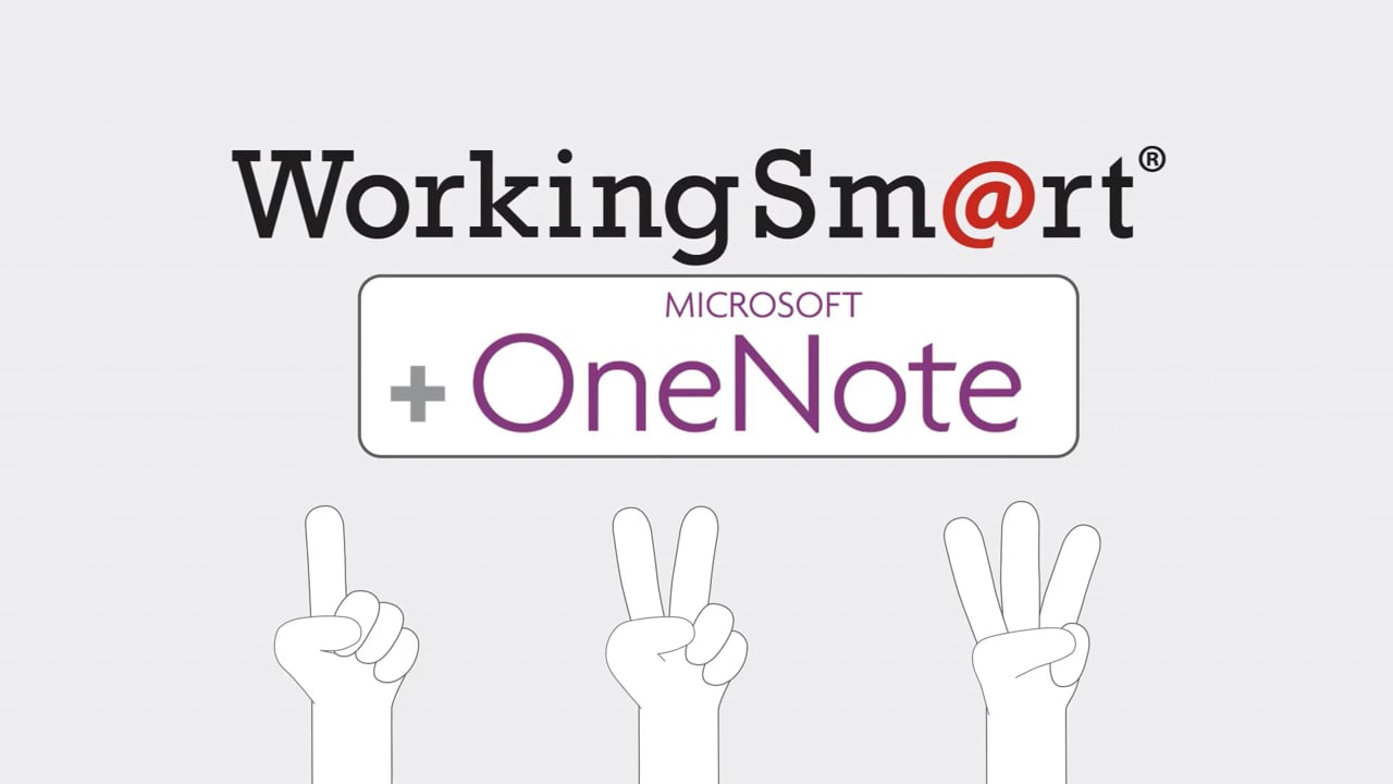 Preview of WorkingSm@rt with OneNote